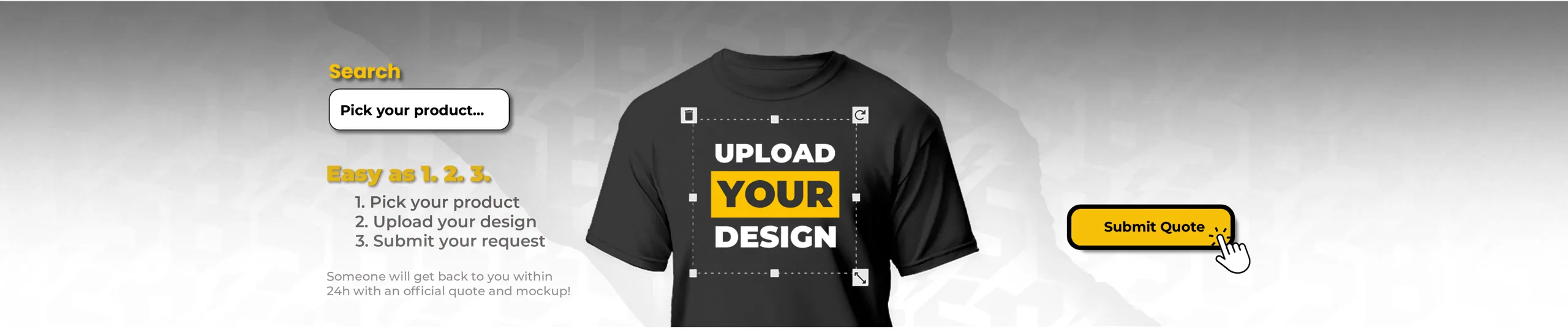 Custom decorated apparel — pick your product at Black Sheep Designs