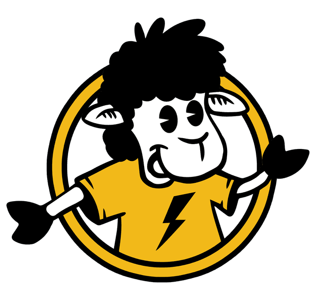The Black Sheep Designs mascot