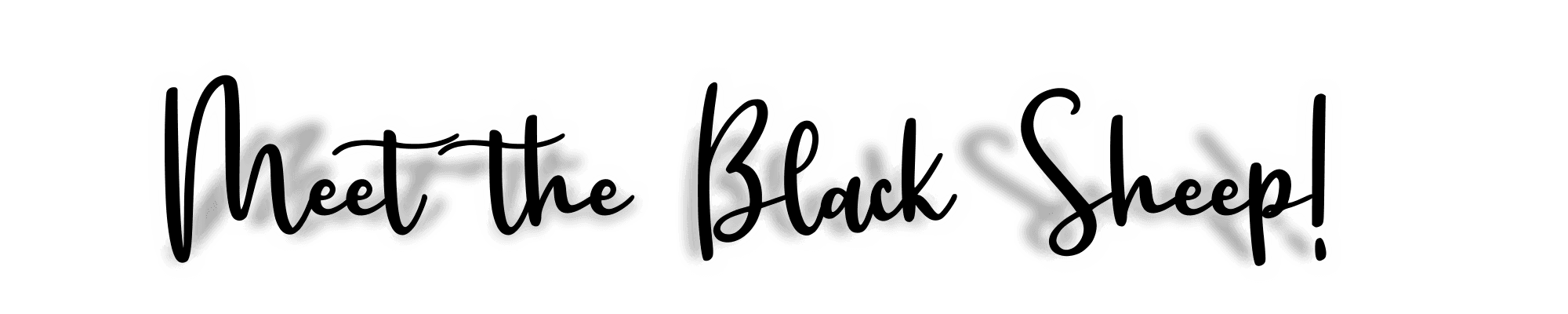 Meet the Black Sheep