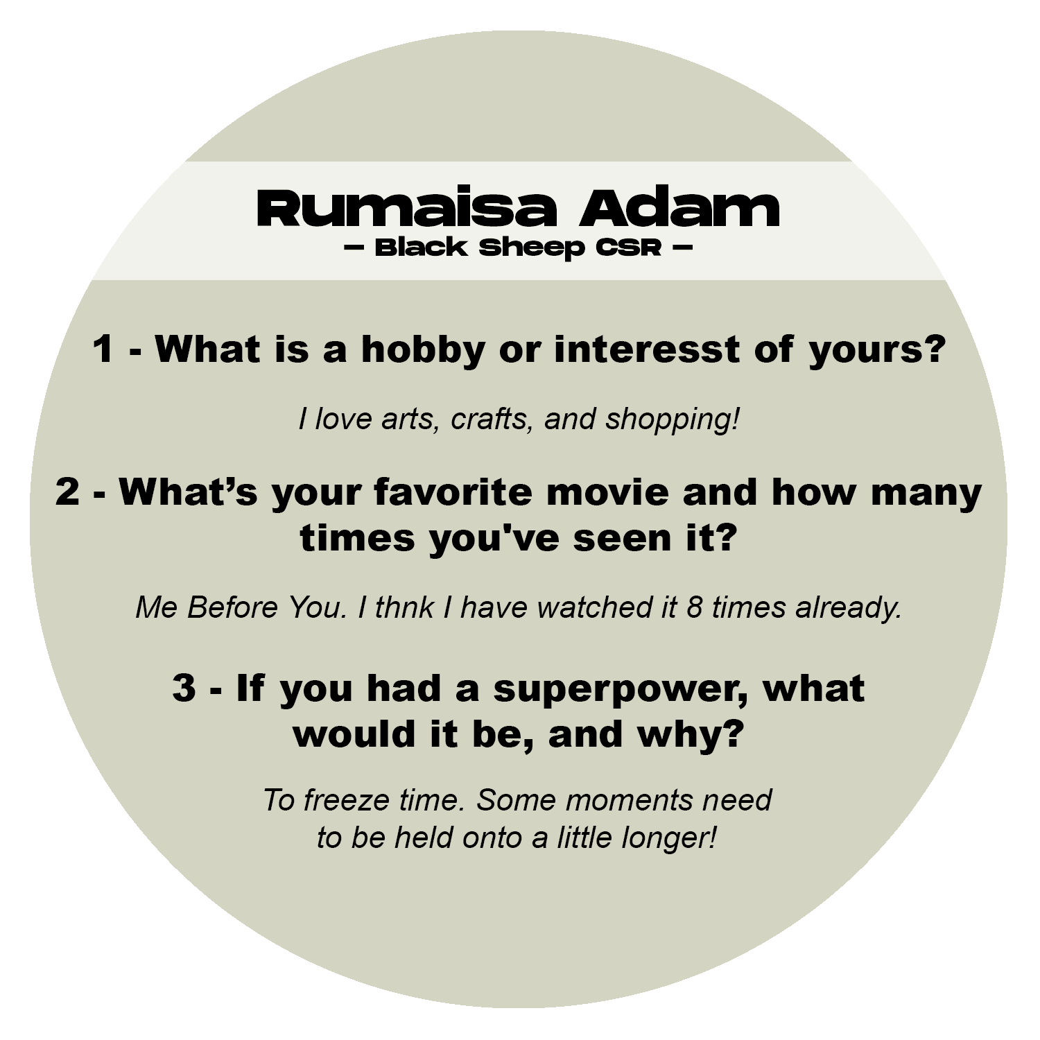 Fun facts about Rumaissa